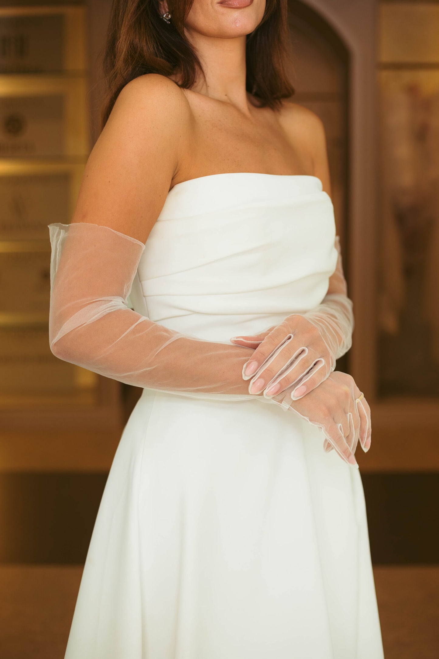 Tulle Gloves