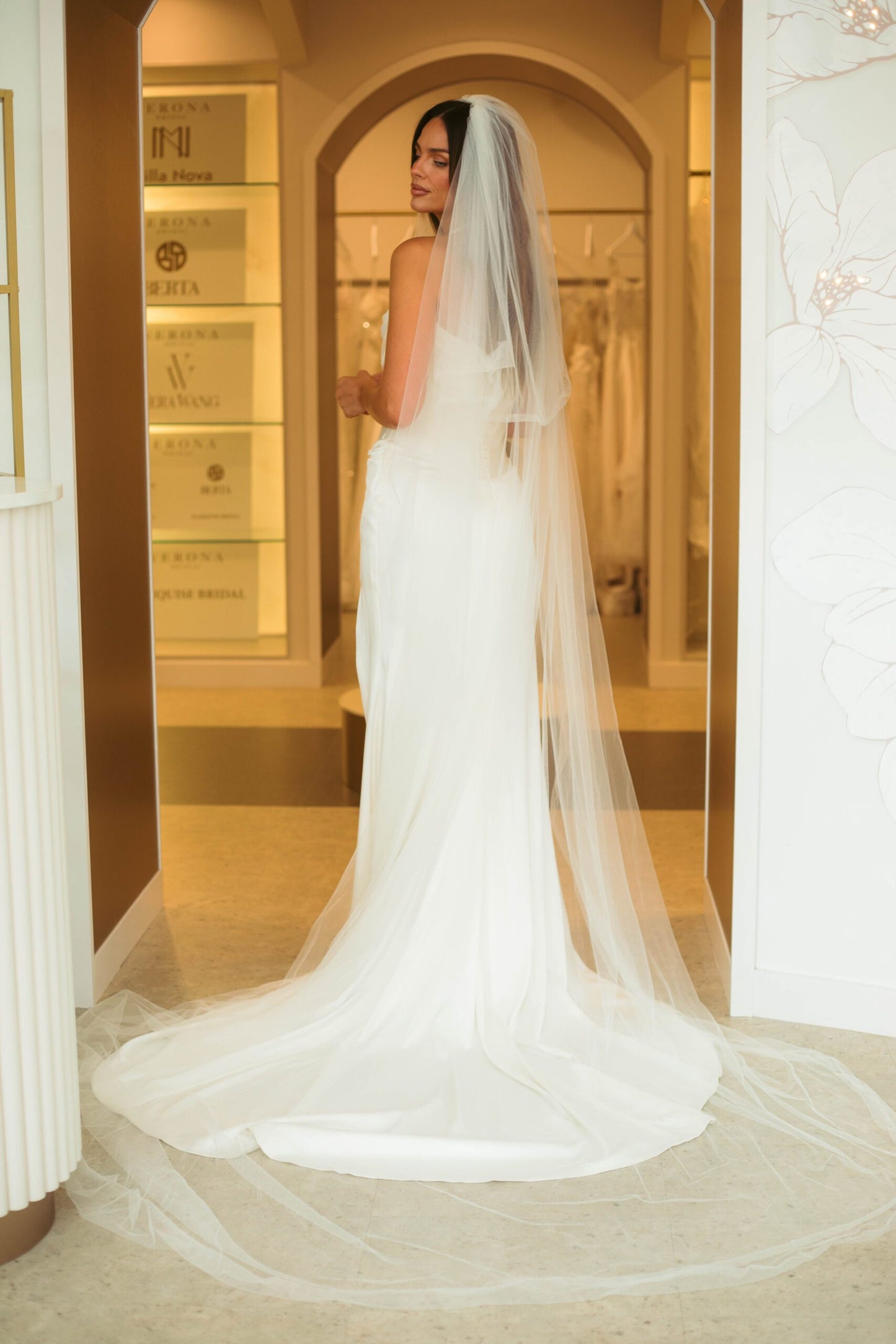 Plain Tulle Veil