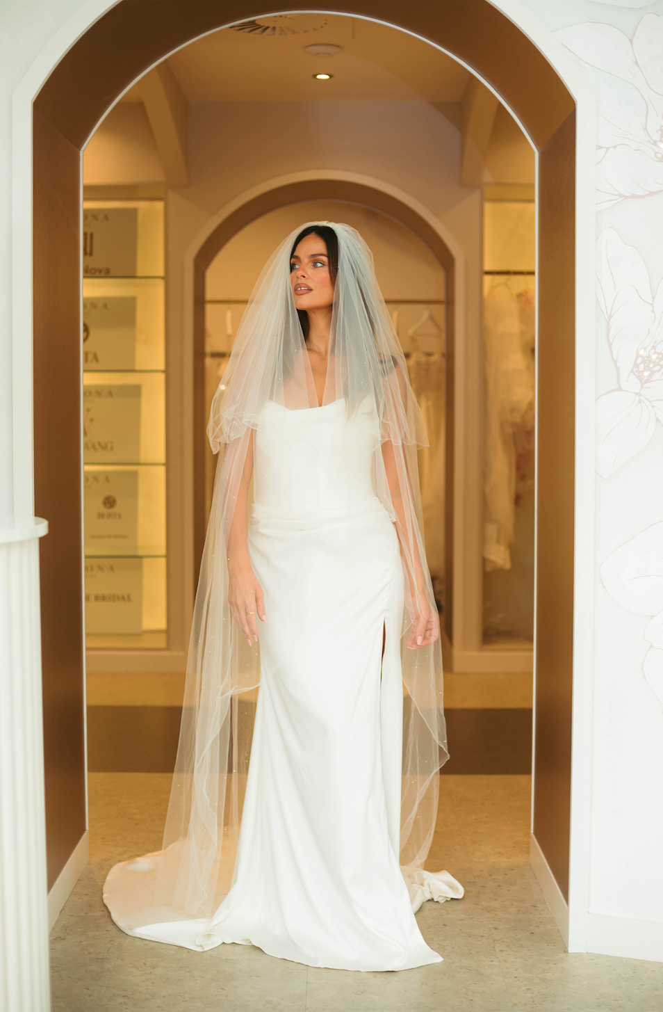 Scatter Diamante Veil